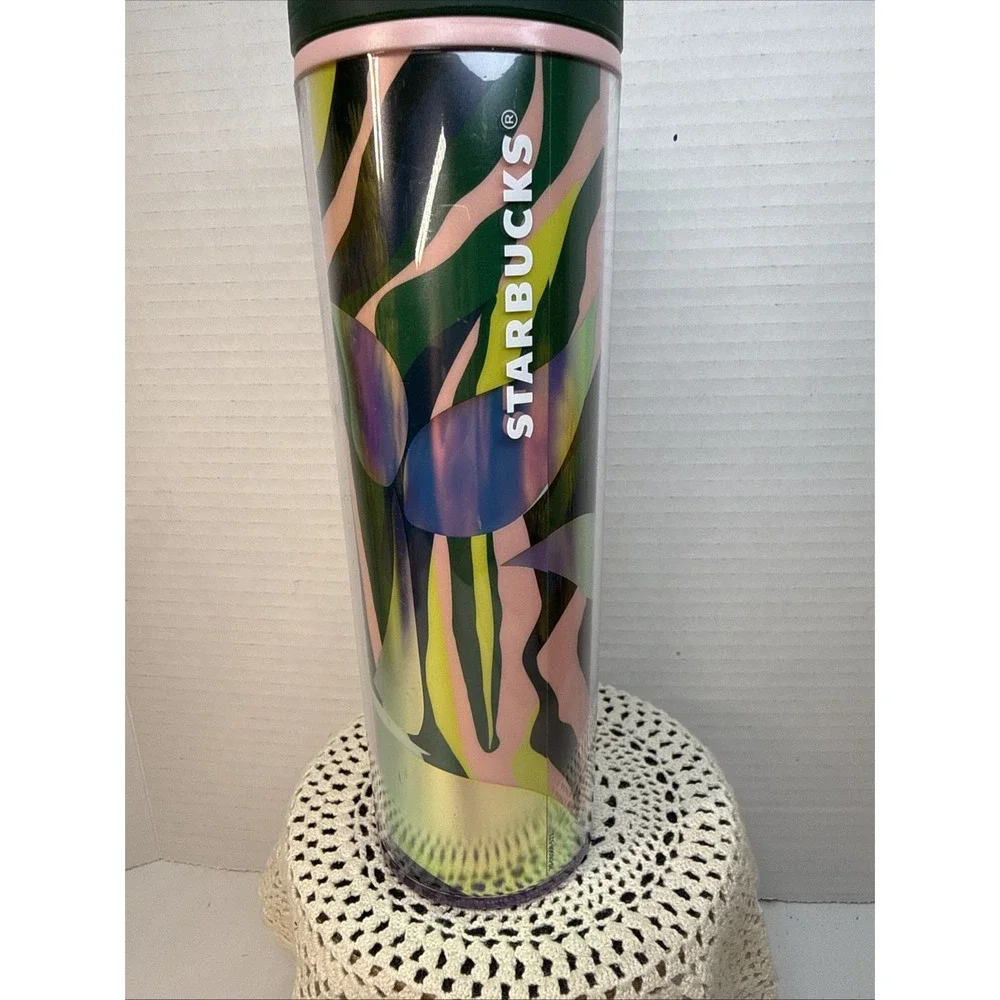NEW Starbucks 2024 Spring Anniversary Siren Mermaid Bottle 16oz Tumbler